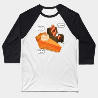 Dessert's Dilemma Baseball T-Shirt